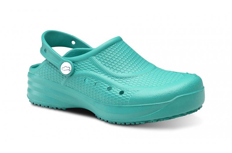 Zuecos Flotantes Evolution Verde 1